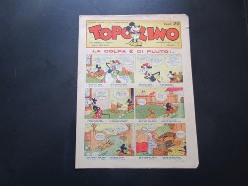 Topolino giornale originale - topolino, n