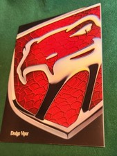 Catalogo brochure concessionario vendita auto Dodge Viper RT/10 GTS 1998 - OTTIMO STATO!