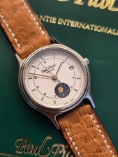 PAUL PICOT EXCLUSIVITE  QUARTZ SWISS LUNAR PHASES 25MM FULL SET NO AUTOMATIC 