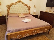 LETTO MATRIMONIALE IN LEGNO