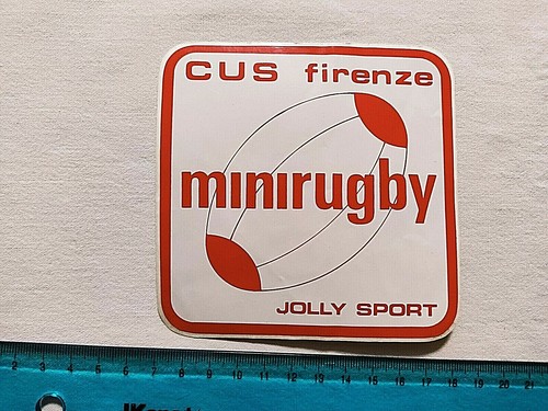 Adesivo cus firenze mini - adesivo, rugby