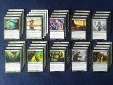Magic MTG Mazzo Nero Verde Elfi