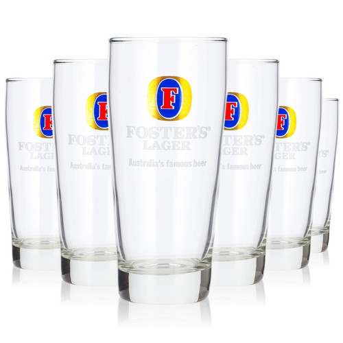 Bicchieri birra fosters 26 - 6,