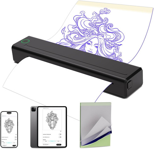 Stampante stencil tattoo - stencil,