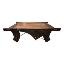Tavolino da salotto in legno e