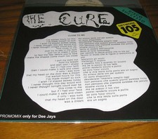 THE CURE Close To Me rare 12"