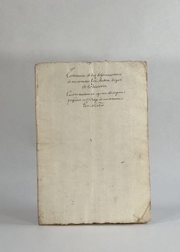 Mexico manuscript petition - mexico,