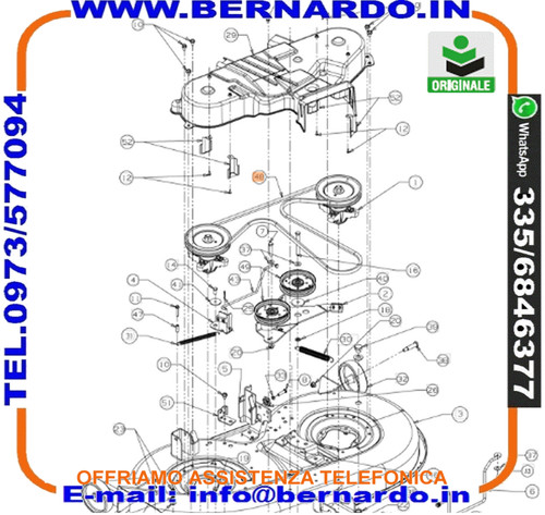 Cinghia piatto taglio - cinghia,