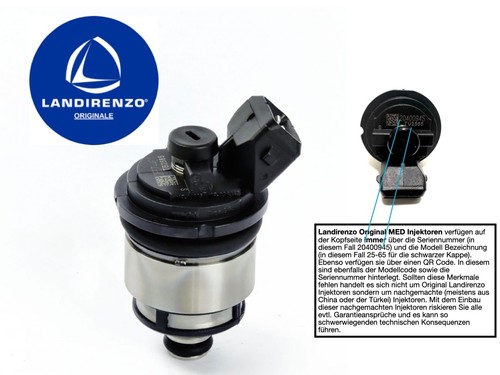 Iniettore gas auto landirenzo - iniettore,