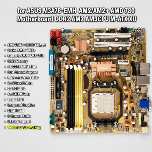 Per asus m3a78 emh - m3a78-emh, am2/am2+