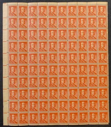 1030 foglio zecca - foglio,