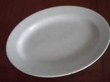 ANTICO PIATTO OVALE DA PORTATA CERAMICA S.C. RICHARD (GINORI) - ANNI '30