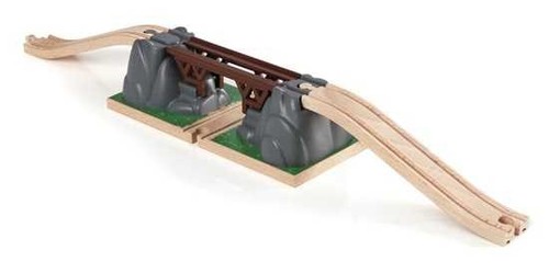Ponte pericolante legno - pericolante,