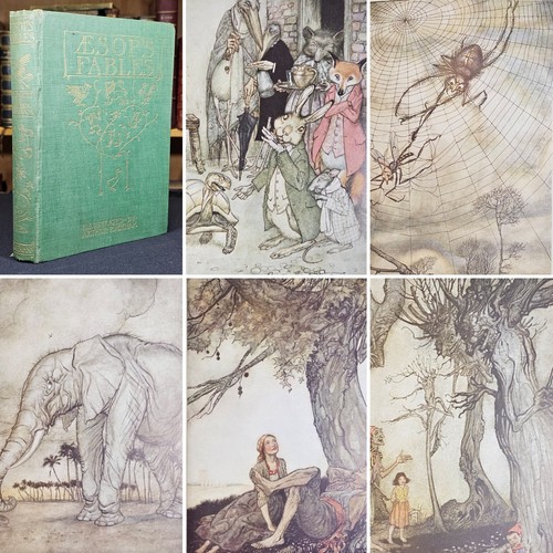 1912 aesops fables arthur - aesops,