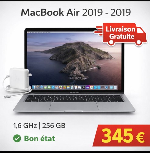Macbook air 2019 core i5 - 2019,
