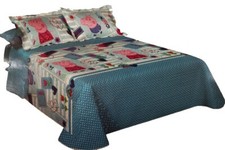 TRAPUNTINO singolo 1 piazza copriletto trapuntato double face Peppa Pig George