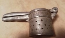 SCHIACCIA AGLIO SPREMIAGLIO FARO EPOCA VINTAGE UTENSILE CUCINA 