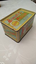 Scatola Latta Biscotti Mellin Anni 50