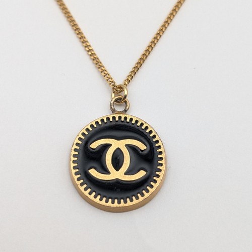 Collana chanel coco mark oro - collana,