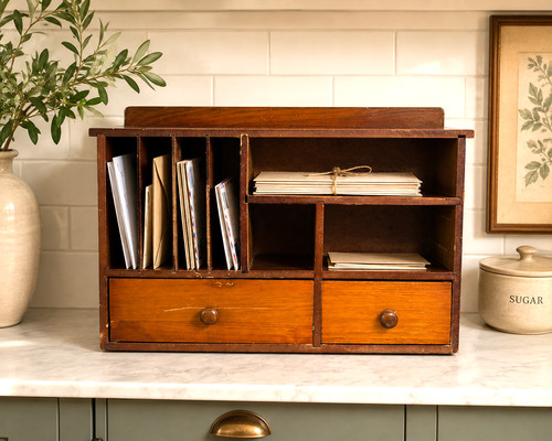 Scaffale vintage cubby - cubby, in
