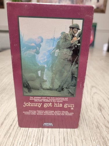 Johnny got his gun vhs - his,