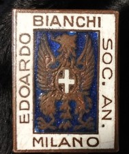 Edoardo Bianchi Milano Automobili Biciclette anni 30