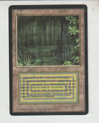 Carte bayou dual land - carte,