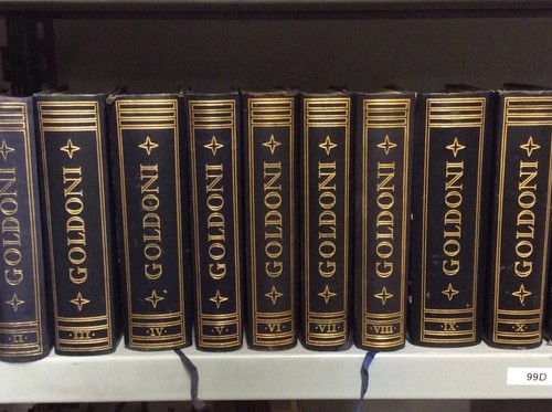 Libro goldoni carlo - goldoni,