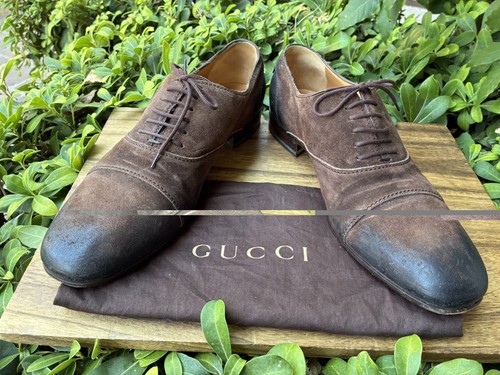 Gucci suede oxford - gucci, 9uk