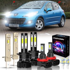 6X LED Faros Hi/Lo + Fog Light