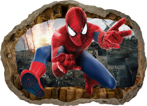 Adesivi murali spiderman - adesivi,