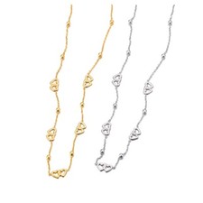 Collana doppio cuore - collana,