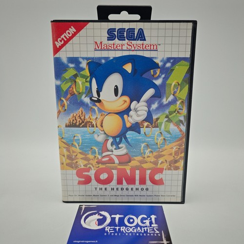Sonic the hedgehog sega master - sega,