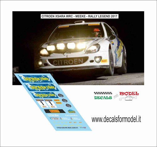Decals citroen xsara wrc - decals,