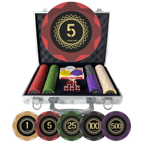Loychip 200 pezzi chip - chip, poker