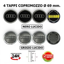 4 Tappi Coprimozzo compatibile