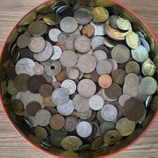 3,4 Kg monete mondiali miste