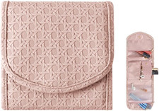 Portagioie Rotolo per Gioielli Borsa, Pelle Pu Rotolo Portagioielli Da Viaggio,J