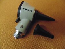 OTOSCOPIO testina minilux heine ricambio con lampadina originale nuova e 2 coni