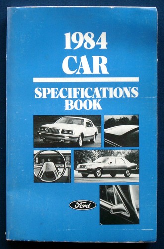 Brochure prospekt 1984 ford - brochure,