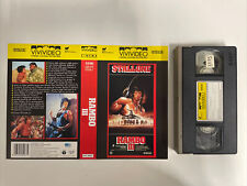 RAMBO III (1988) vhs+locandina- senza custodia - VIVIVIDEO - STALLONE