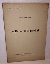 Roma mussolini - la,