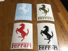 Ferrari sticker autocollant - sticker,