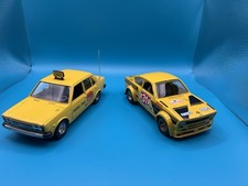 Lotto Bburago  scala  1/24  Fiat 131 Taxi e opel kadett rally recupero o ricambi