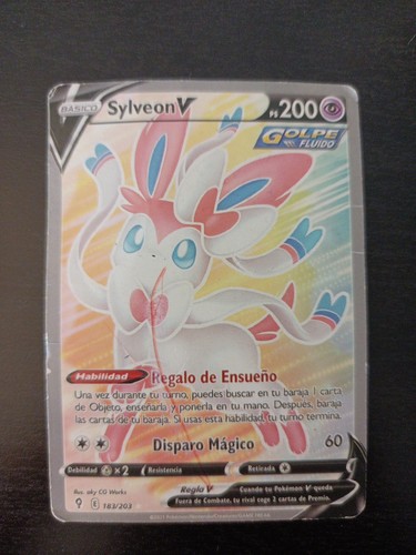Carta pokemon sylveon - pokemon,