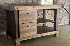 Banco Falegname per arredo legno massello frassino e abete 170x60xh90 SU MISURA