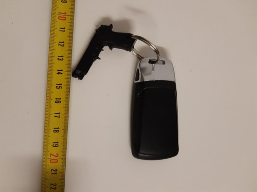Portachiavi beretta pistola - portachiavi,