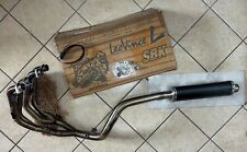 Scarico completo carbonio - titanio terminale collettori honda hornet Cb600f  