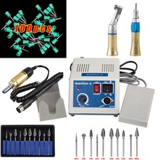 Dental Micromotore Marathon 35K rpm Contra Angolo/Straight manipolo Bur/Cups lab