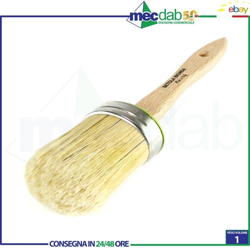 Pennello ovalino con - con, setola